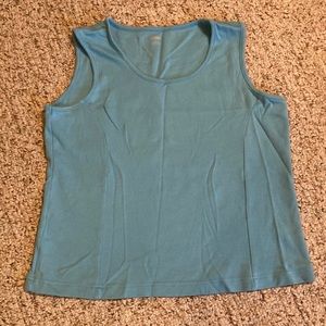 Christopher &Banks tank top like new ladies cotton material